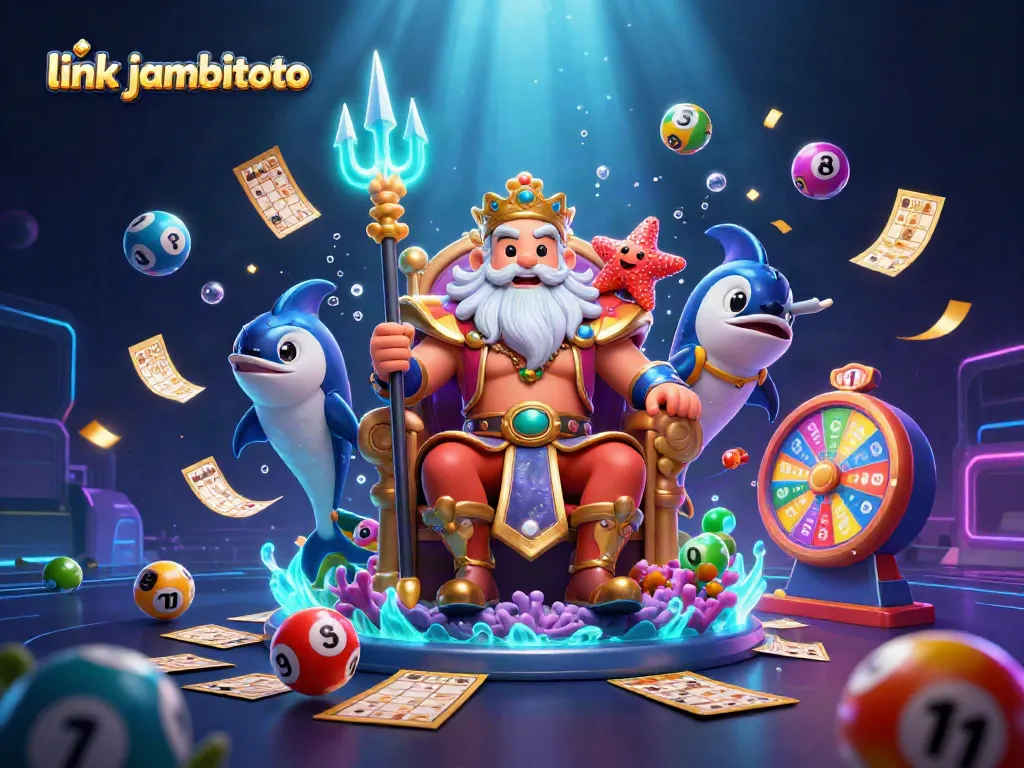 Spin the numbers at link jambitoto for thrilling lottery excitement with Neptune and friends!