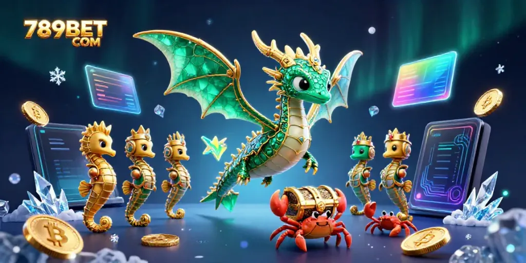 Engage with remarkable features of 789BET COM through vivid 3D dragon treasure adventure.