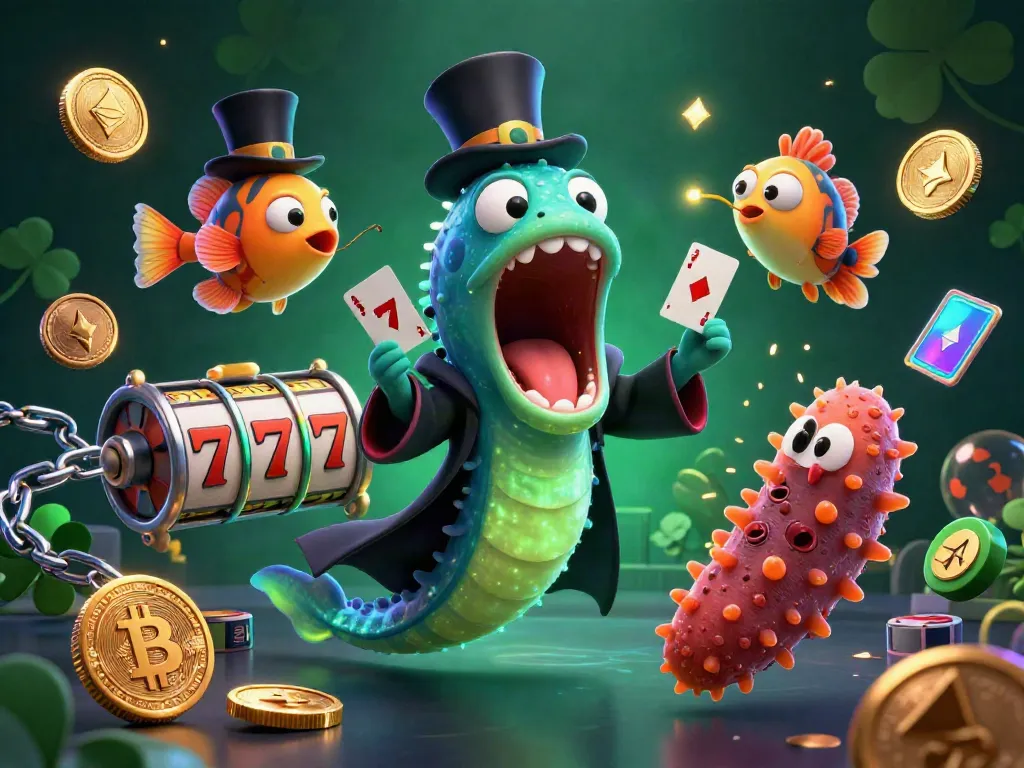 Thr Ku's thrilling magic act with vibrant 3D characters and slot elements, providing an engaging gambling experience.