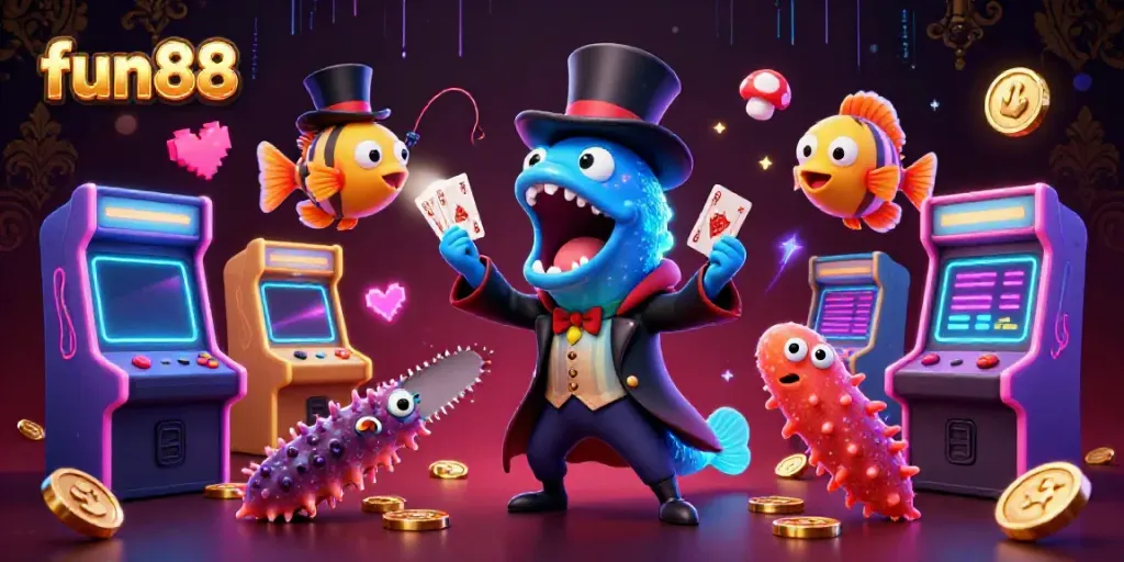 Watch fun88's magical deep-sea spectacle with colorful gambling elements and engaging characters.
